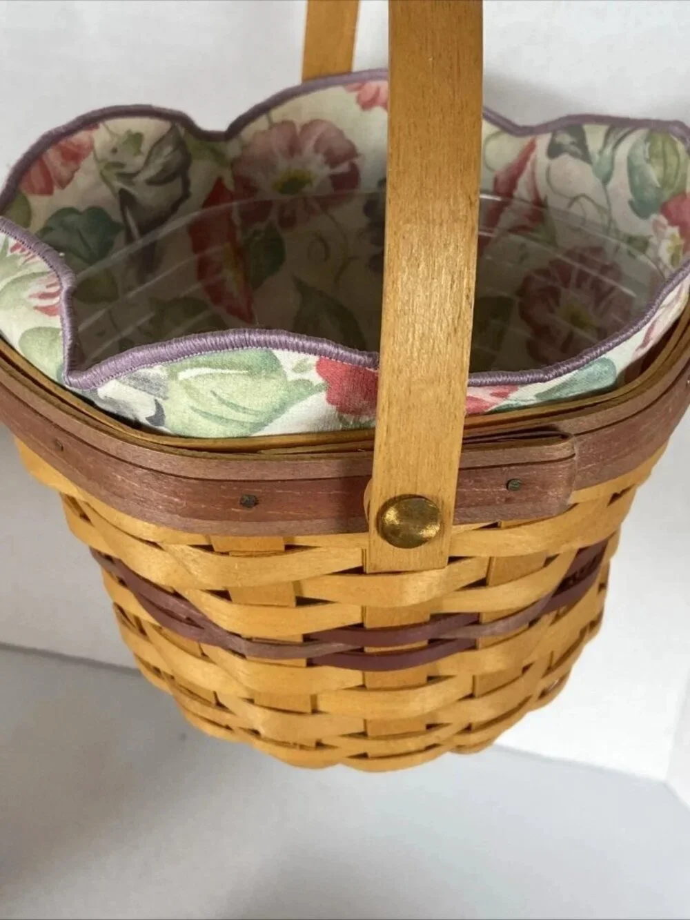 2000 Longaberger 'Morning Glory' May Series Combo, Made in USA